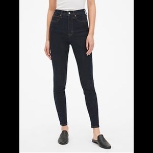 Gap dark wash jeans